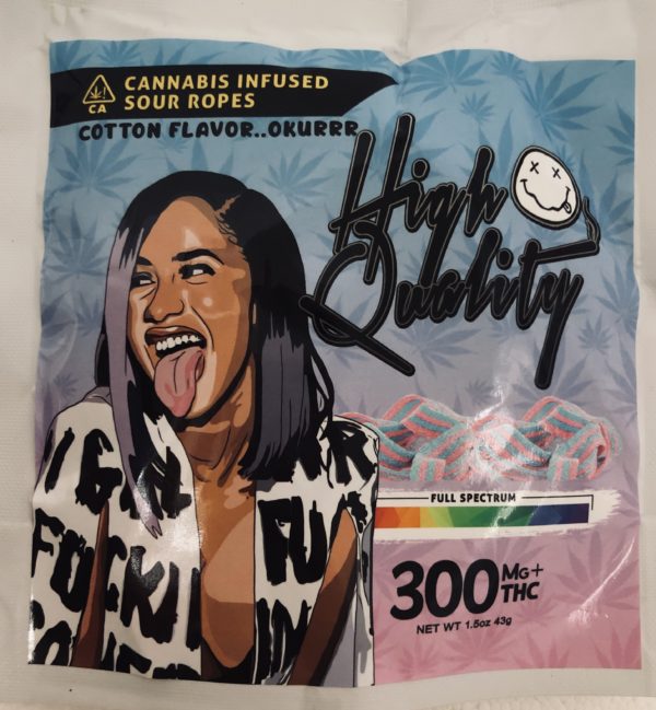300mg Cardi B Cotton Candy Rope