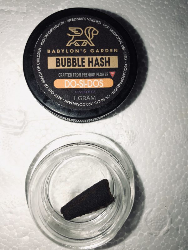 Babylon Garden Do-si-Dos 1G Bubble Hash (Hybrid)