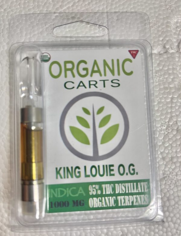 BABYLON GARDEN ORGANIC KING LOUIE XIII VAPE CARTRIDGES (INDICA)