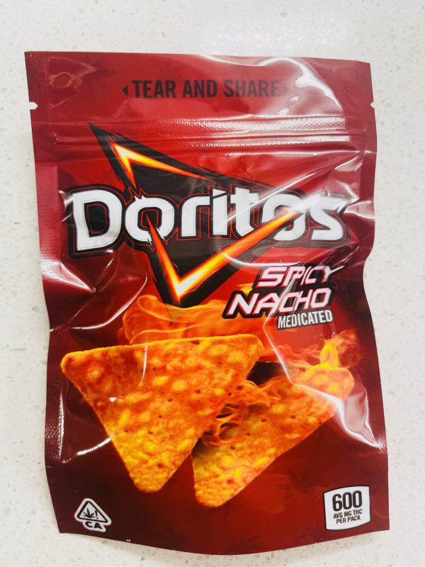 600mg Spicy Nacho Cheese Doritos Infused Chips
