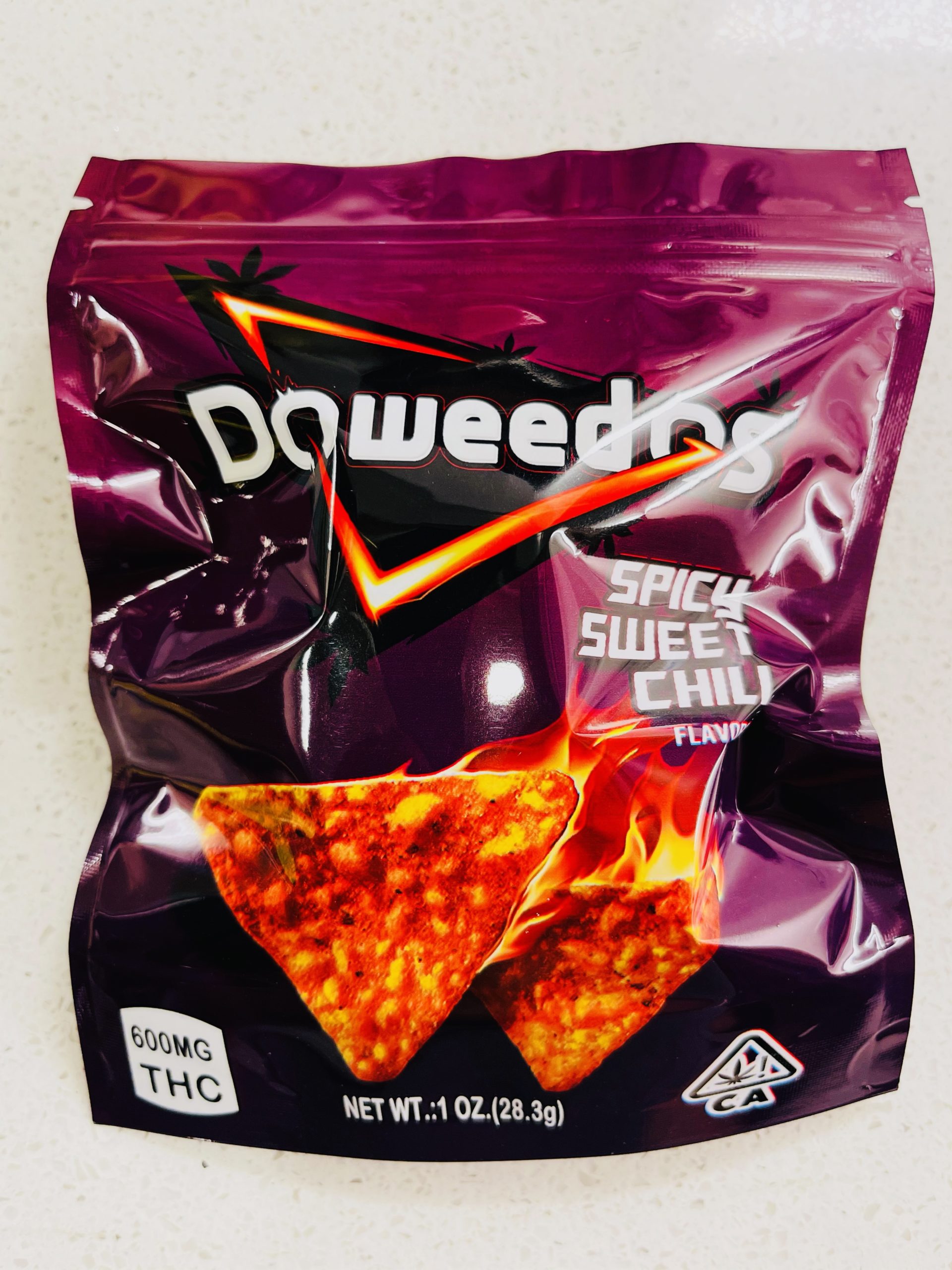 600mg Spicy Sweet Chili Doritos Infused Chips