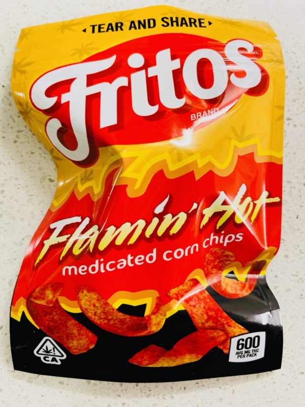 600mg Flaming Hot Fritos Infused Corn  Chips