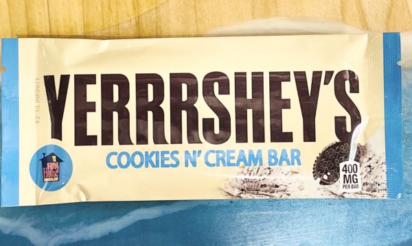 400mg Yerrrsheys Cookies N Cream Bar