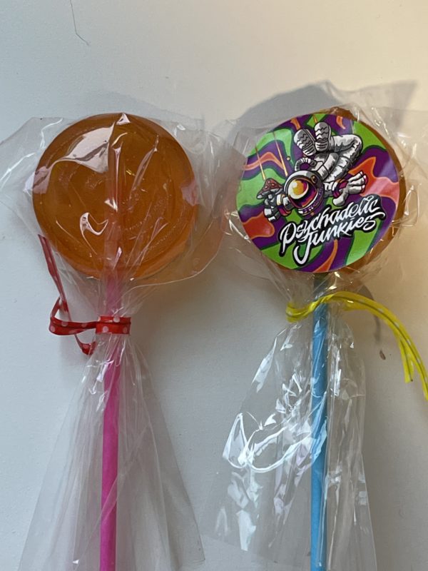 Orange Pineapple 1G Psychedelic Magic Mushroom Lollipops