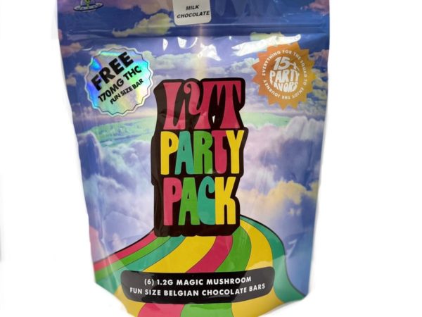 LYT MAGIC MUSHROOM MYSTERY PARTY PACK MILK CHOCOLATE