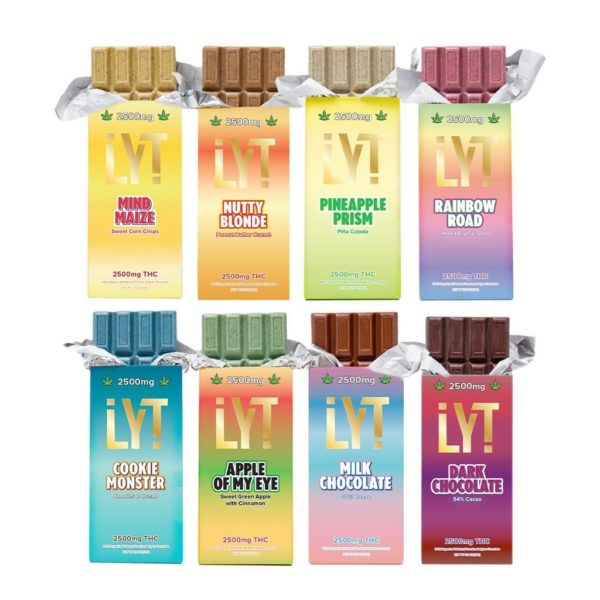 LYT 2500mg MATCHA CREAM COOKIE (MATCHA MAGIC) Chocolate Bar SATIVA