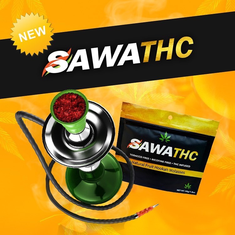 SawaTHC Apple Natural Fruit Hookah Molasses - Image 2