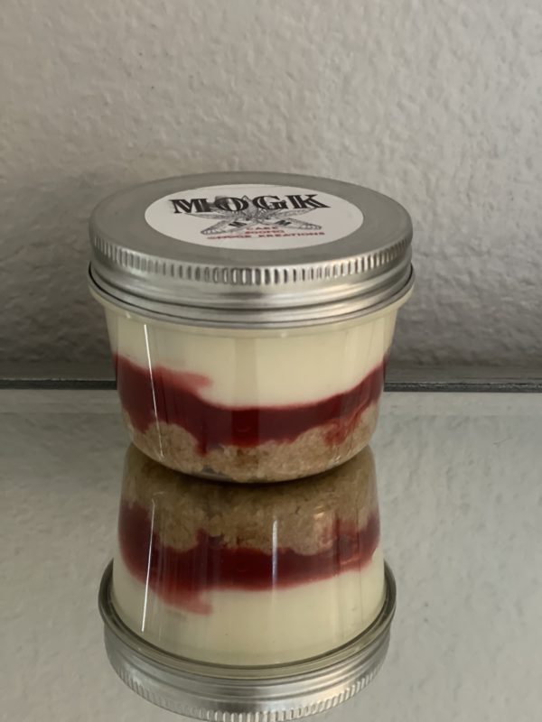 500MG THC INFUSED PARFAIT STRAWBERRY CHEESECAKE